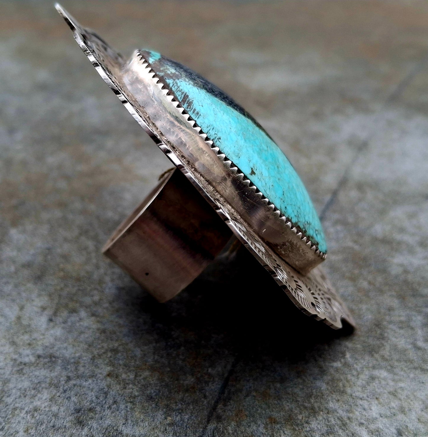 Turquoise Adjustable Ring