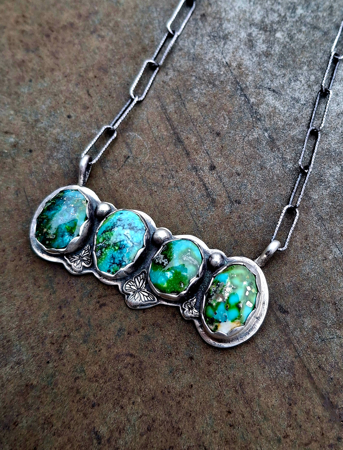 Sonoran Gold Bar Necklace - N29