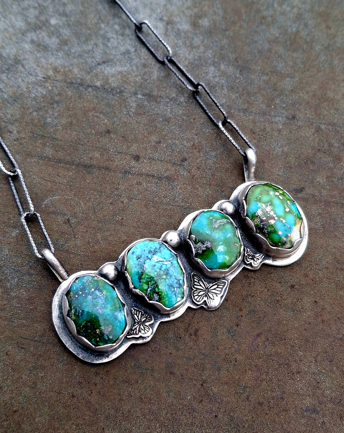 Sonoran Gold Bar Necklace - N29