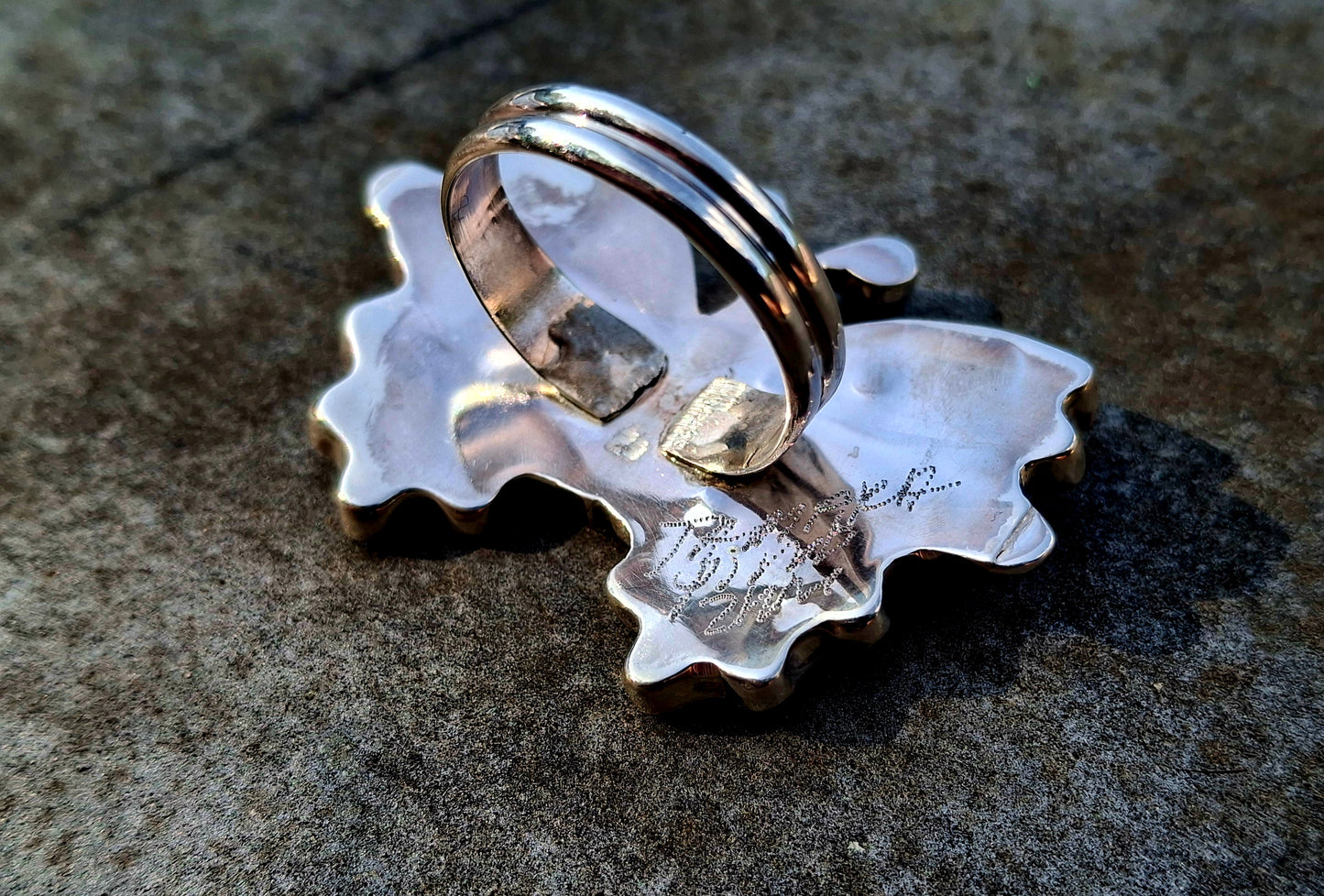 Multi-Stone Butterfly Ring