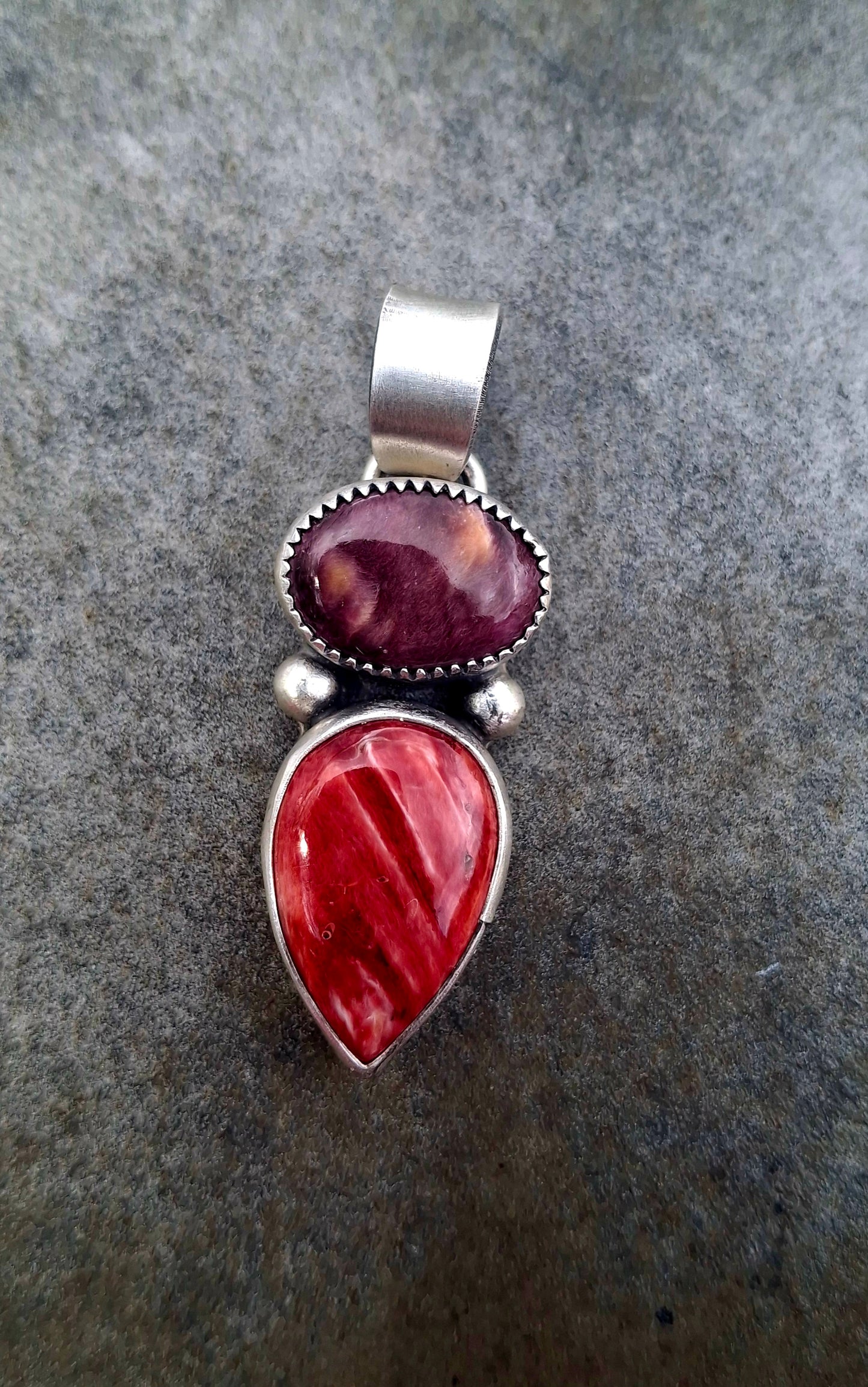 Red/Purple Spiny Pendant