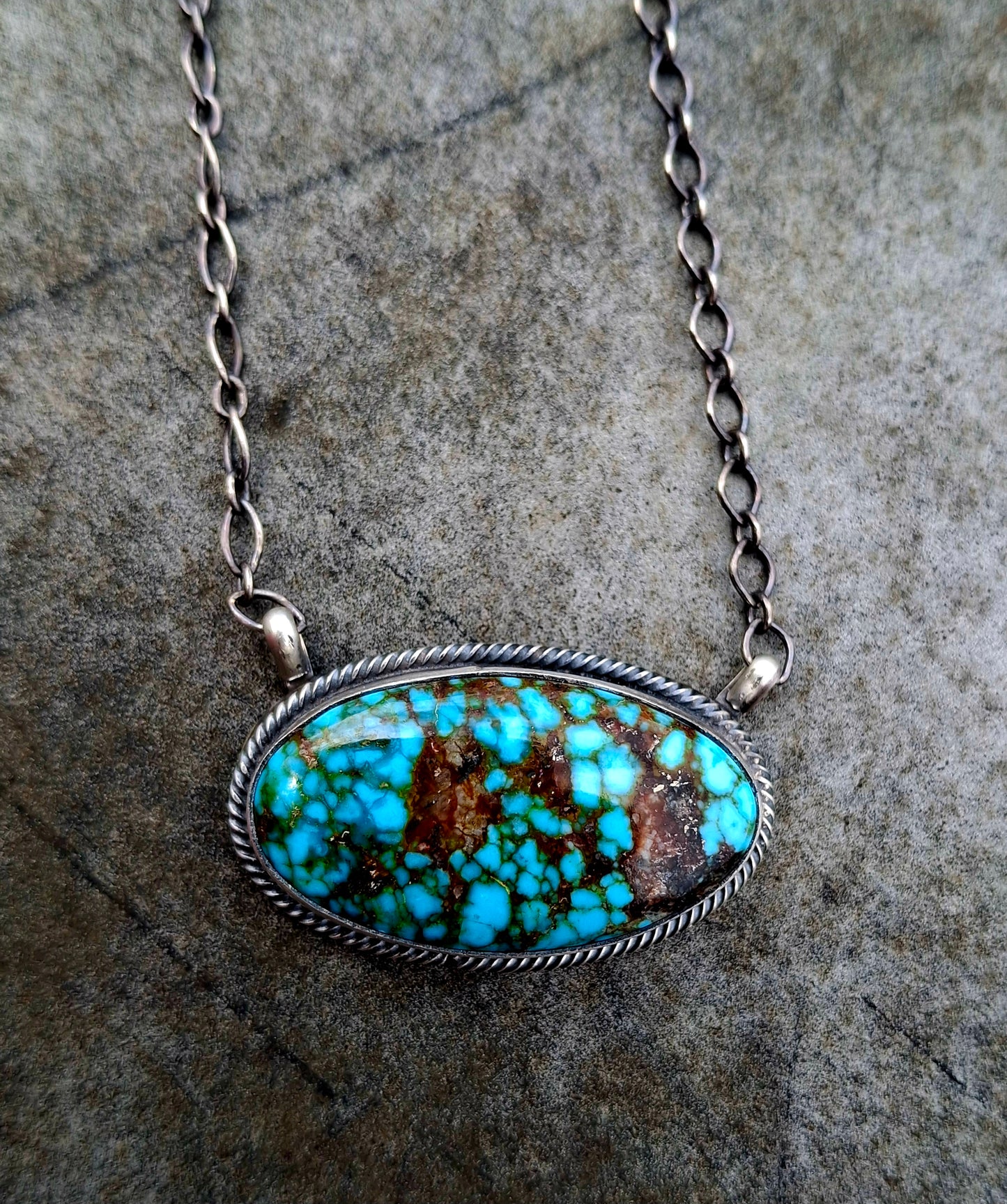 Kingman Web Necklace