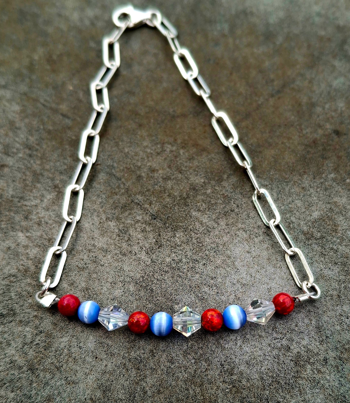 Opal/Mixed Bead Bracelet
