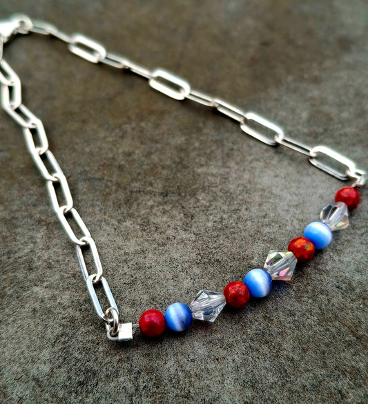Opal/Mixed Bead Bracelet- B27