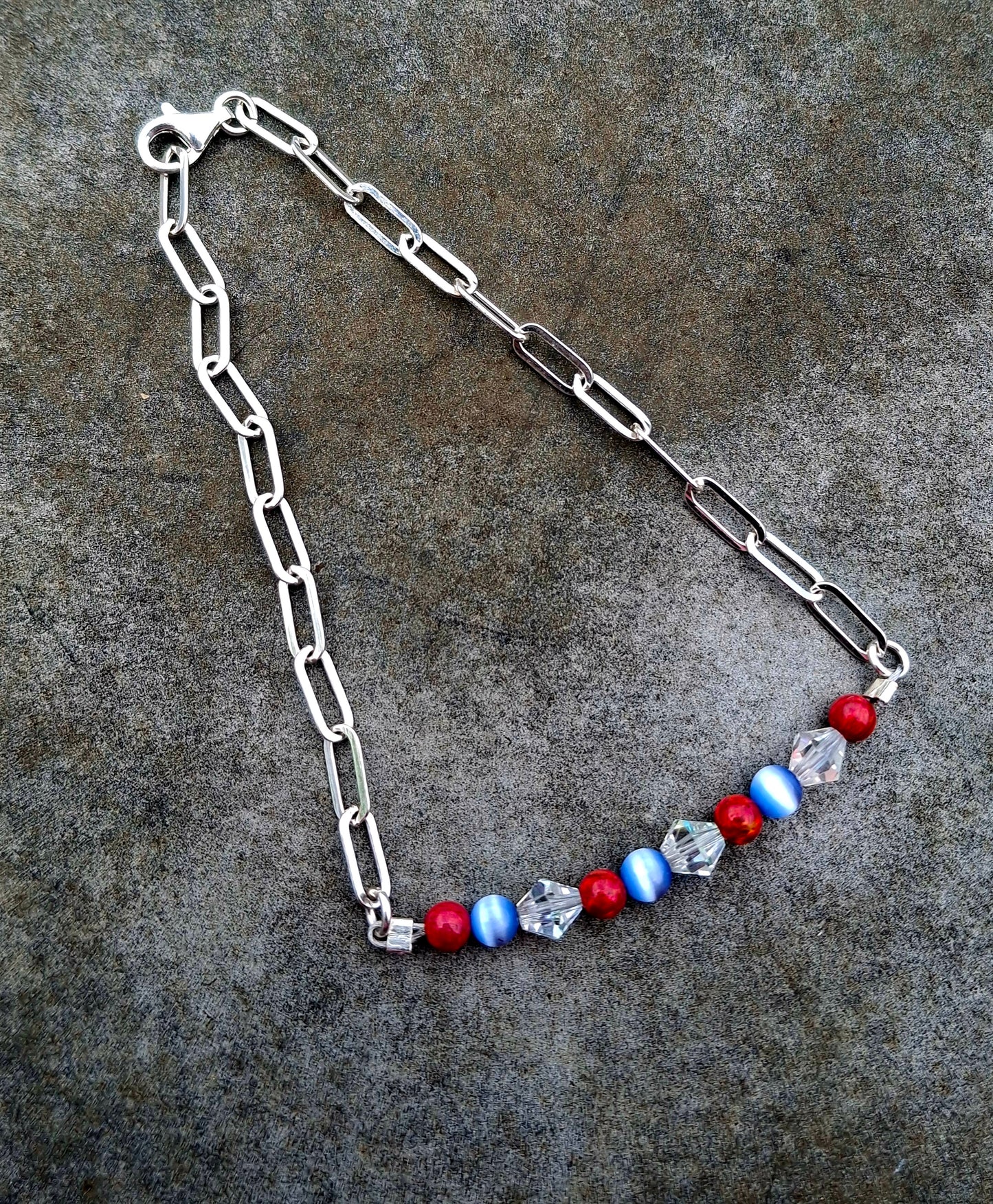Opal/Mixed Bead Bracelet