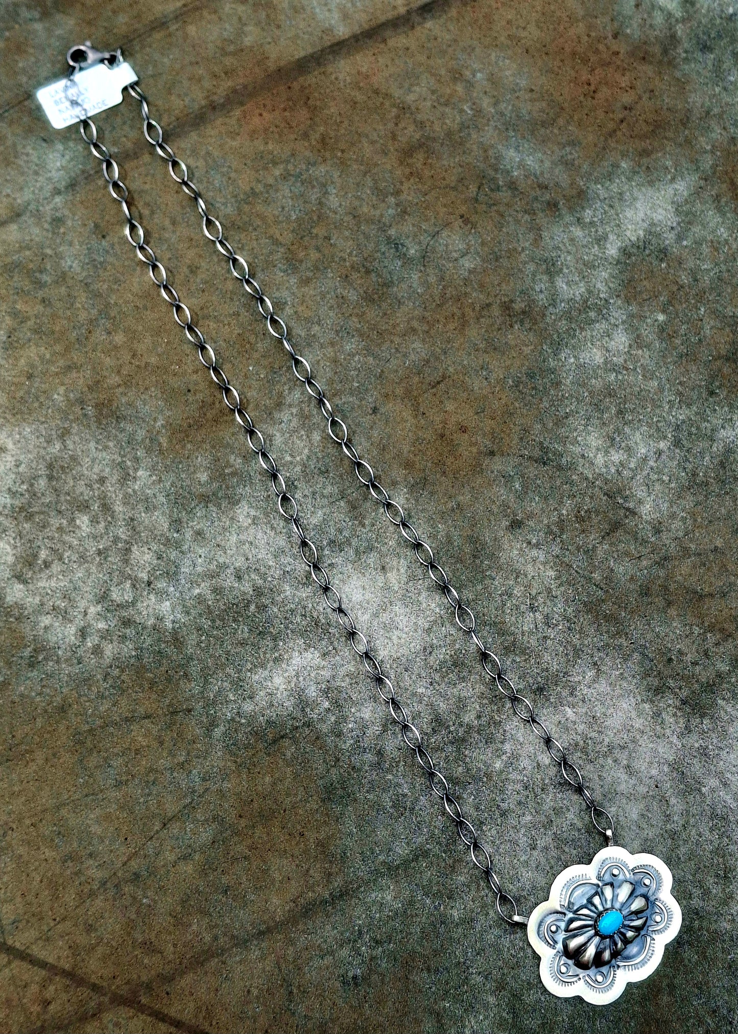 Kingman Concho Necklace