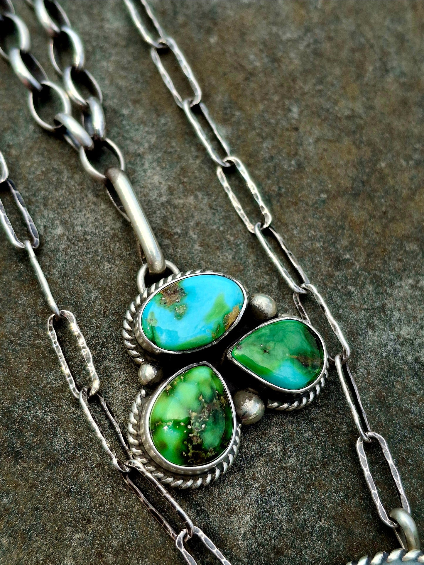 Sonoran Gold/Carico Lake Layered Drop Necklace