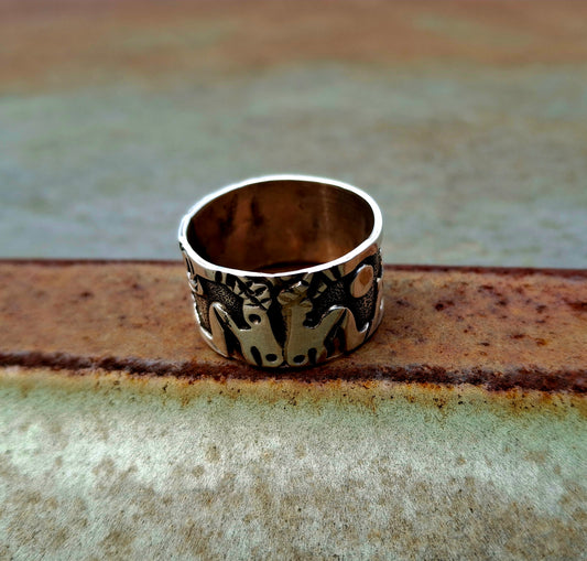 Sterling Storyteller Ring - R66