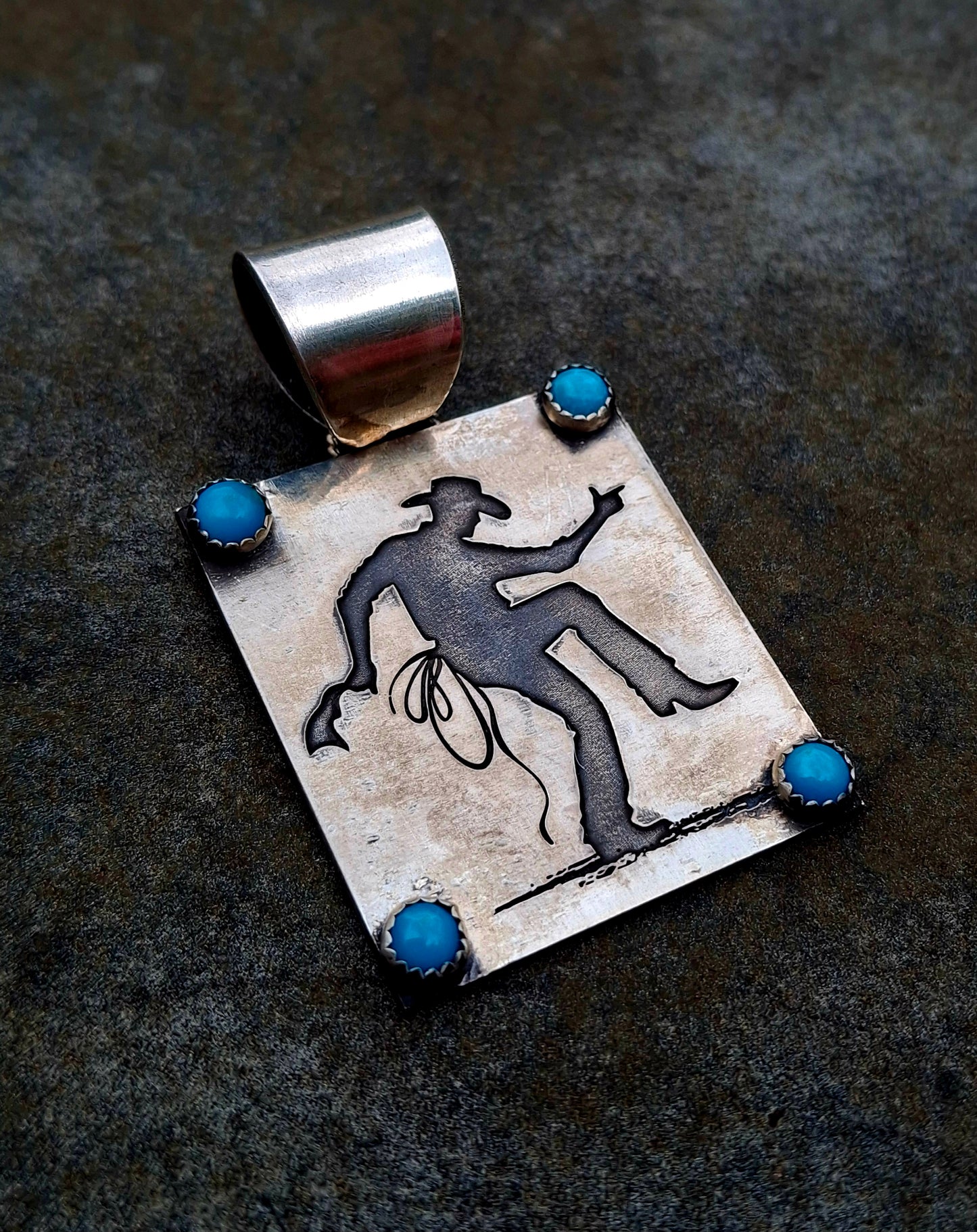 Kingman Cowboy Pendant