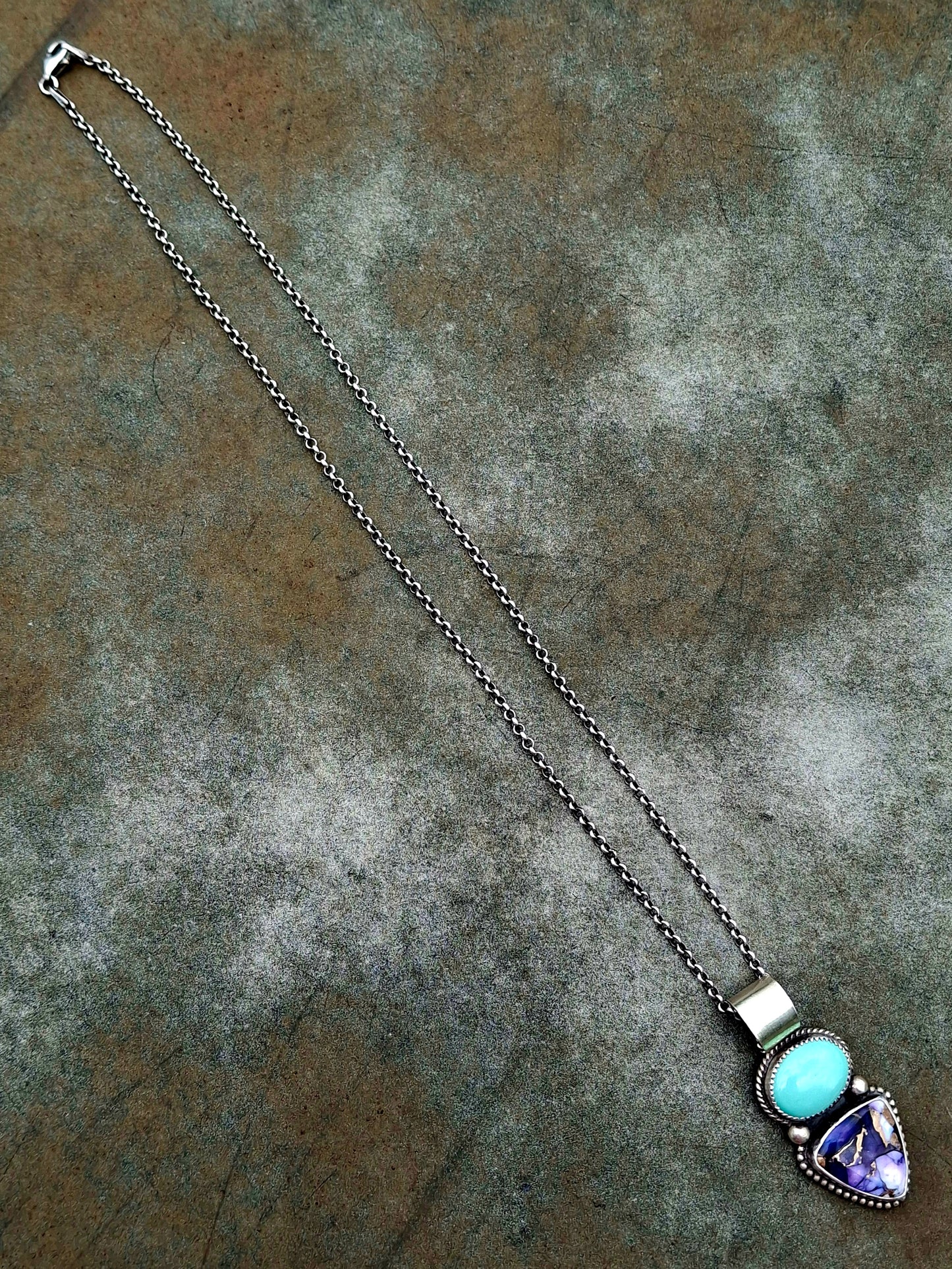 Hubei/Violet Dahlia Necklace
