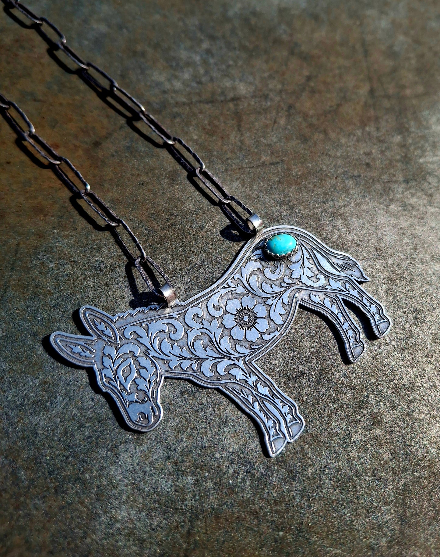 Kingman Donkey/Burro Necklace