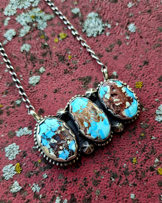 Golden Hills Bar Necklace - N145