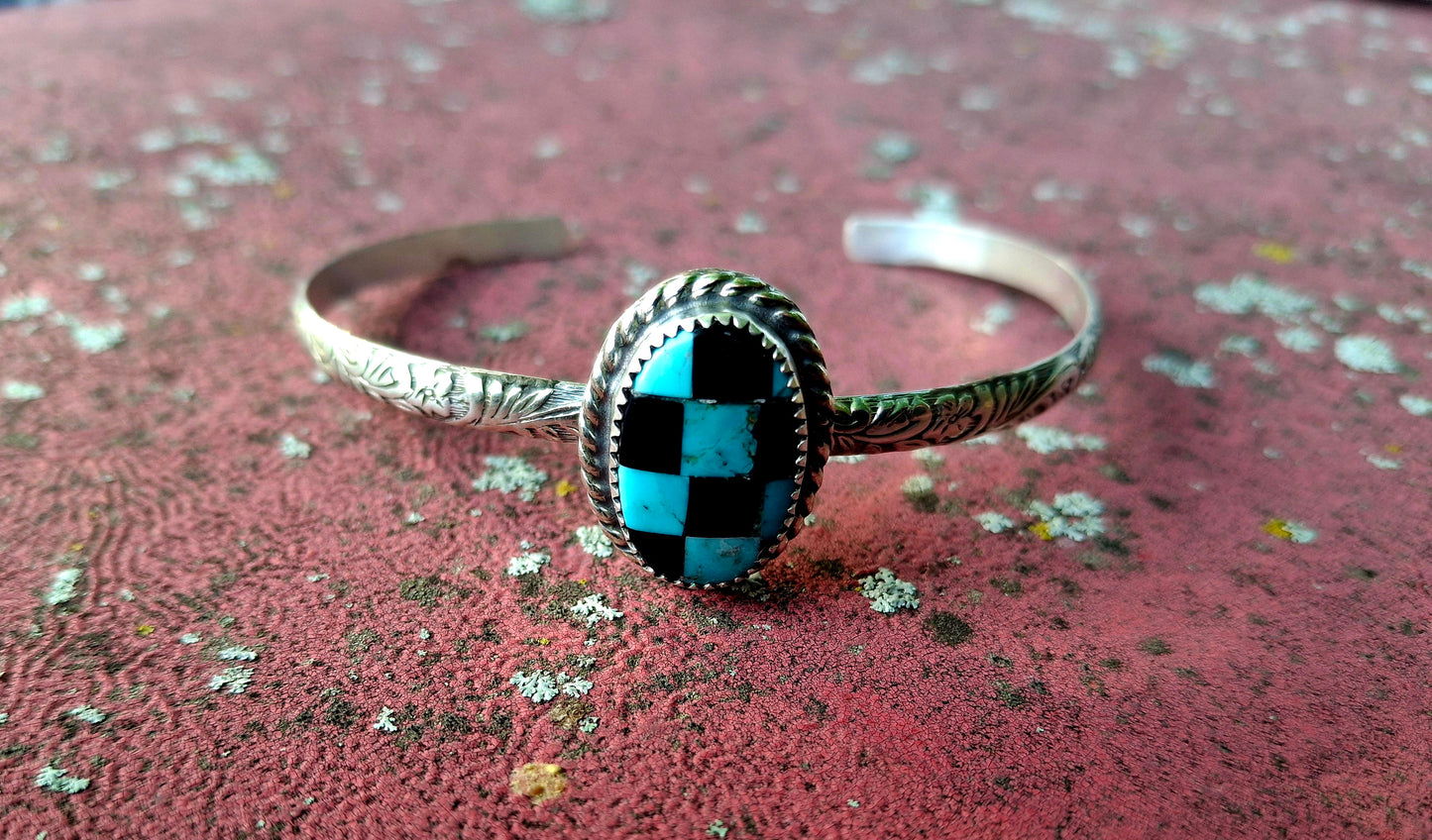 Kingman Check Cuff