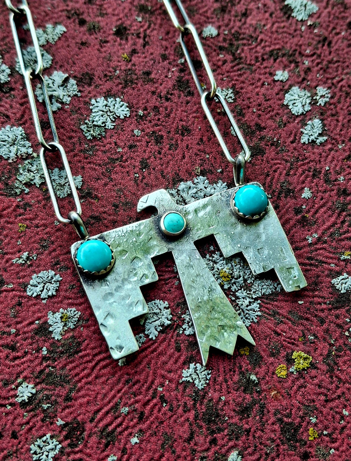 Kingman Thunderbird Necklace