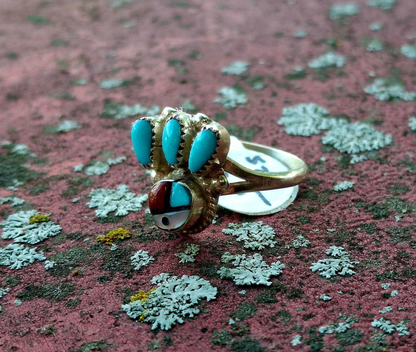 Multi-Stone Sunface Ring