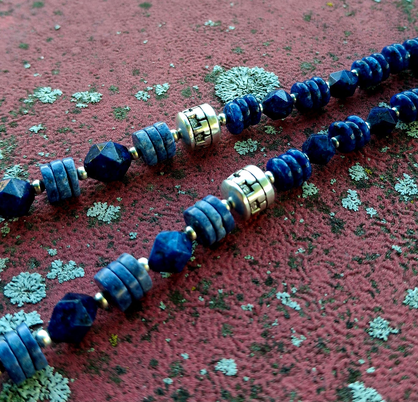 Lapis Bead Necklace