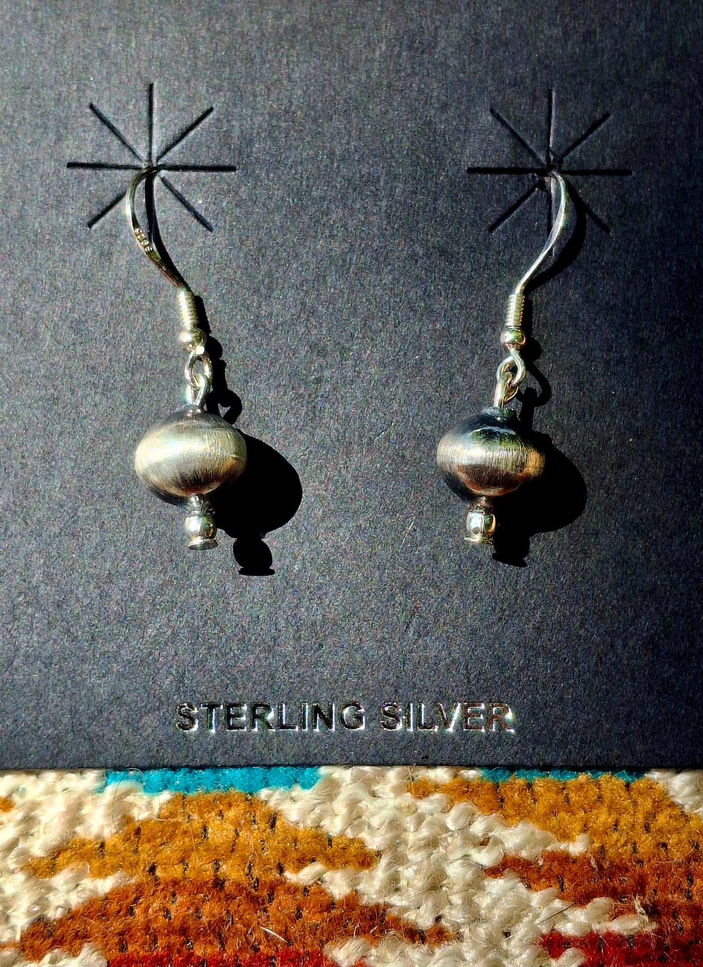 Handmade Navajo Pearl Earrings - E24