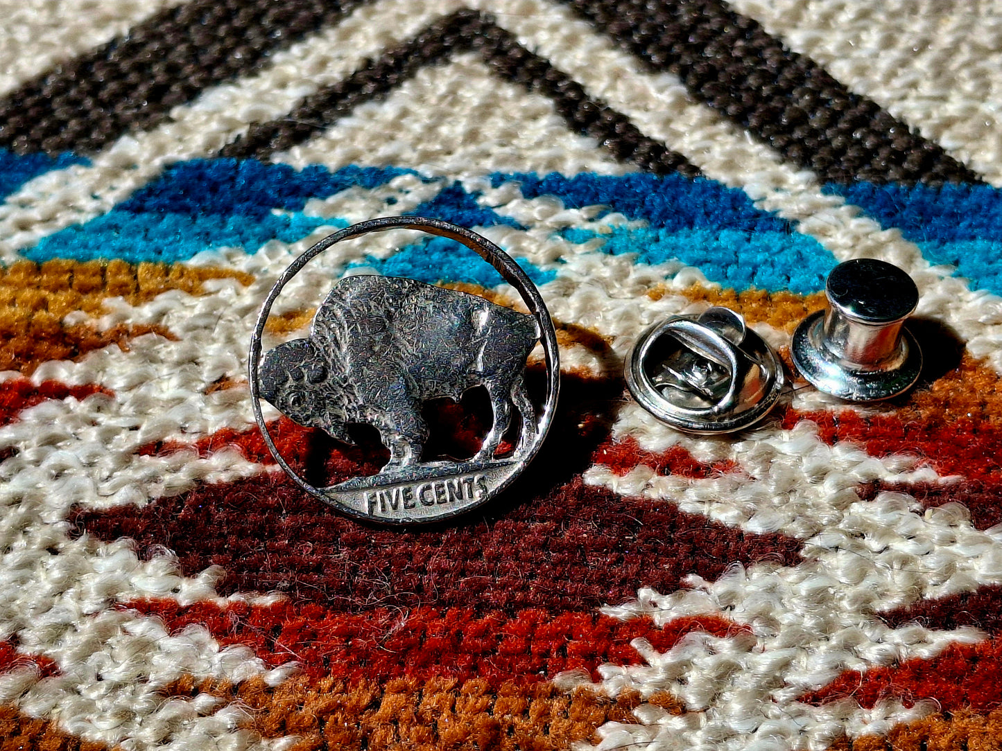 Buffalo Nickel Pin - A14