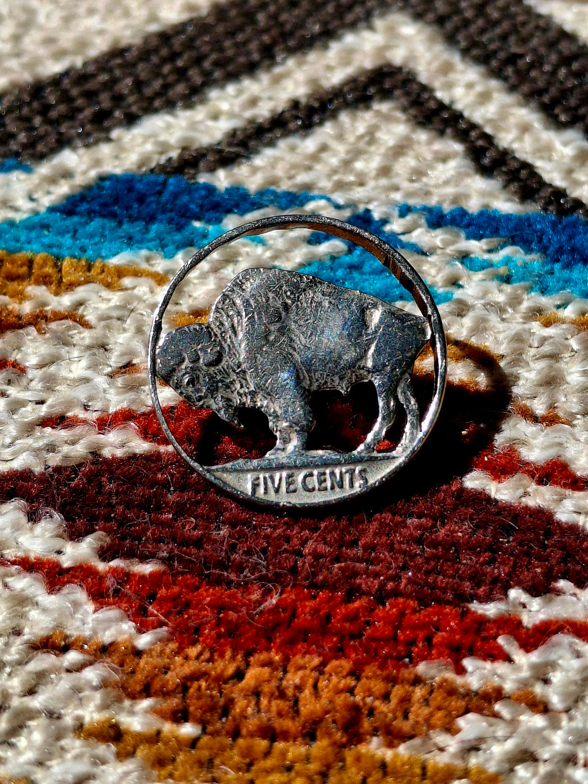 Buffalo Nickel Pin - A14