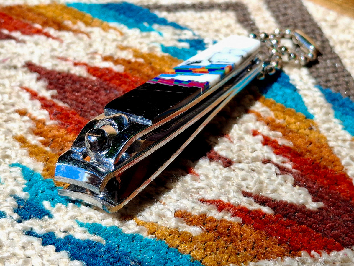 Multi-Stone Nail Clippers - A13