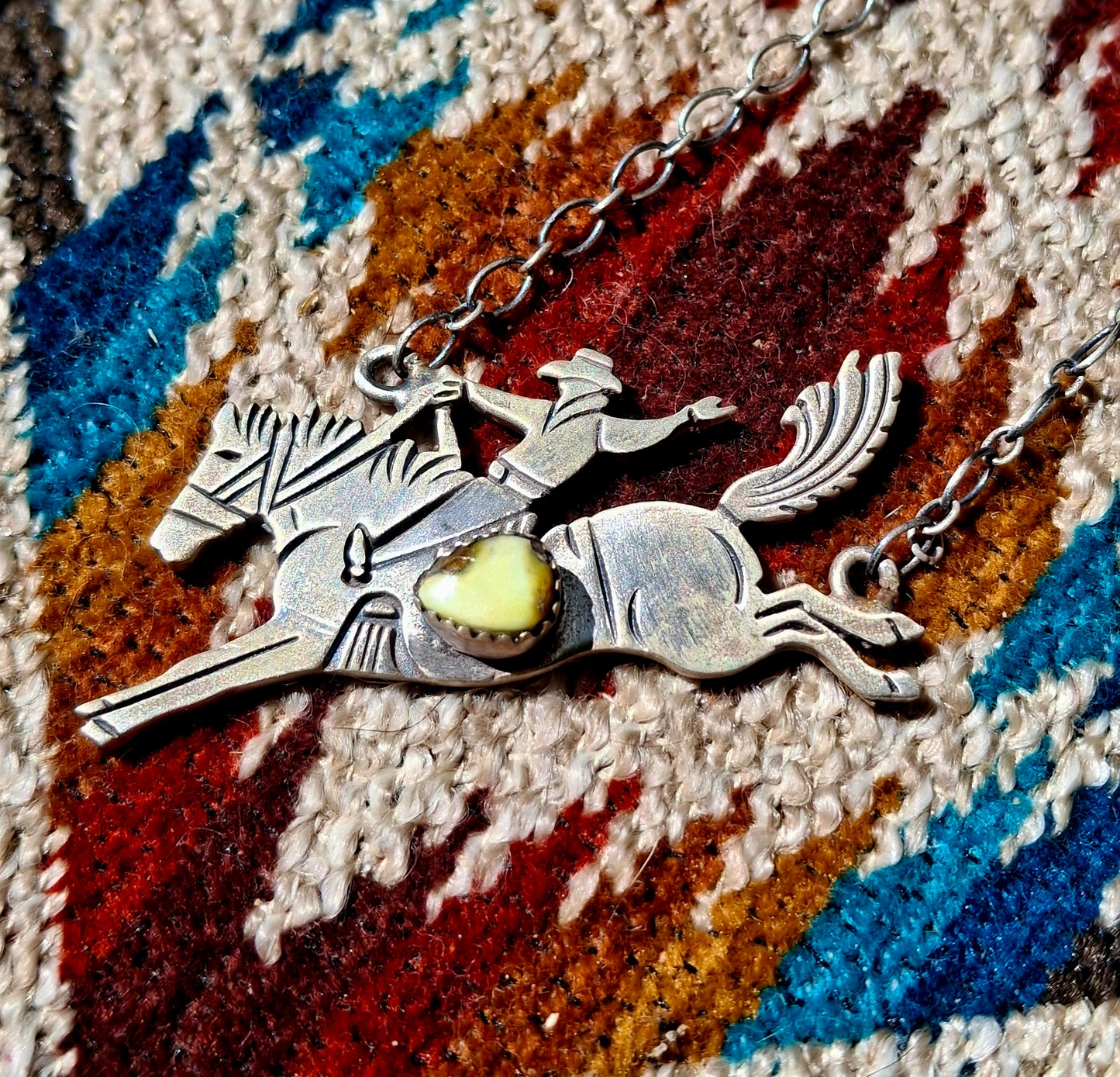 Palomino Bronc Necklace - N153