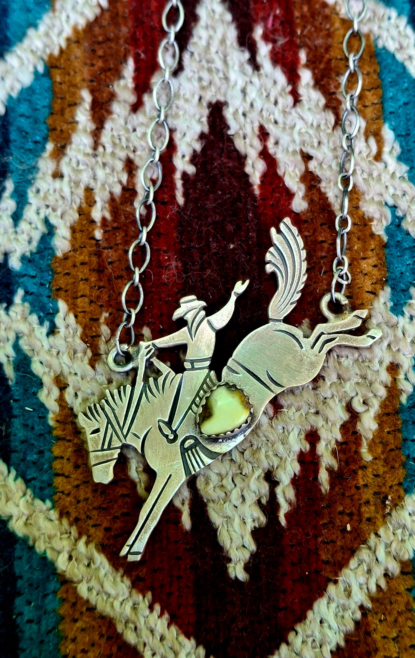 Palomino Bronc Necklace - N153