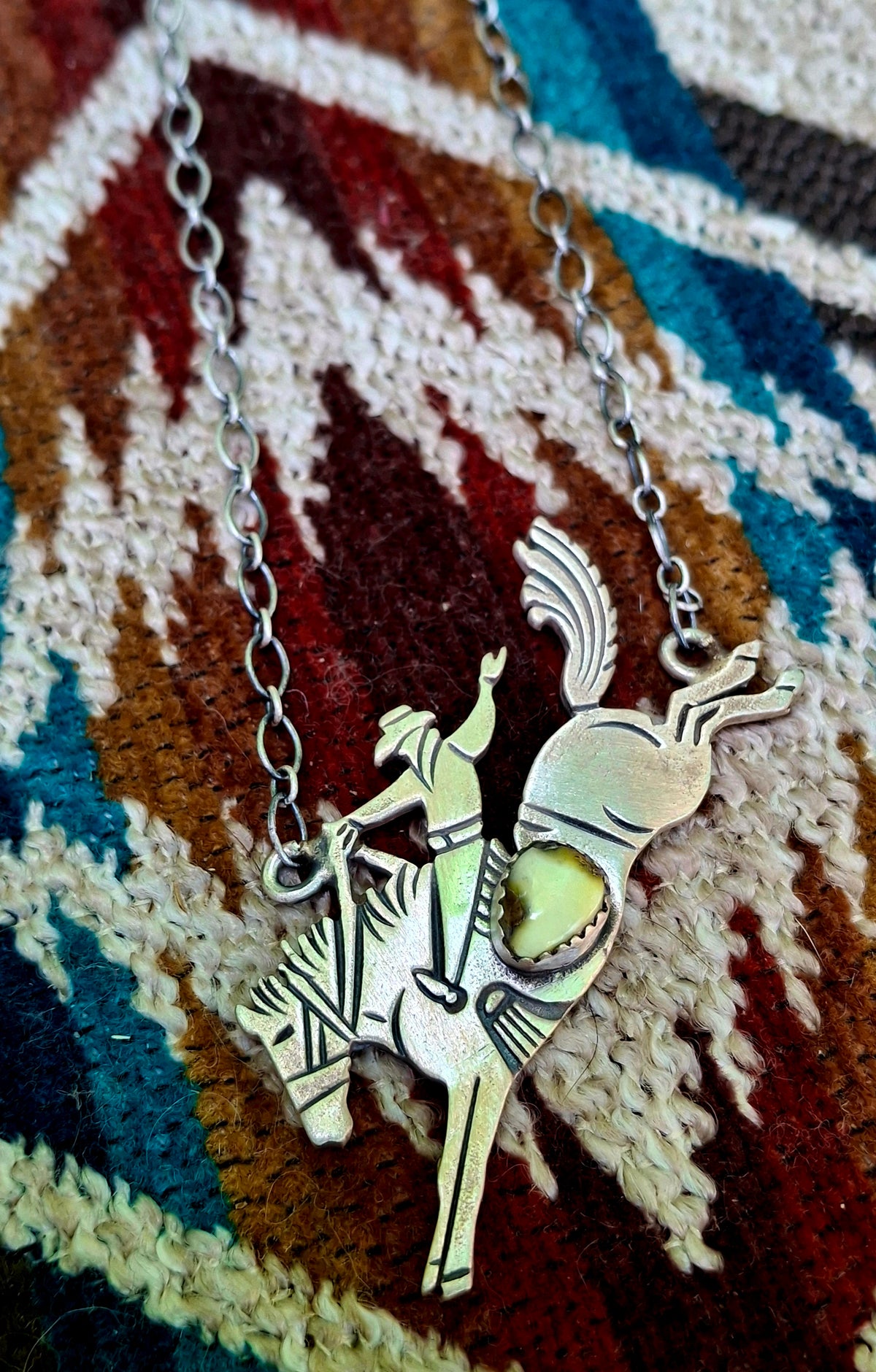 Palomino Bronc Necklace - N153