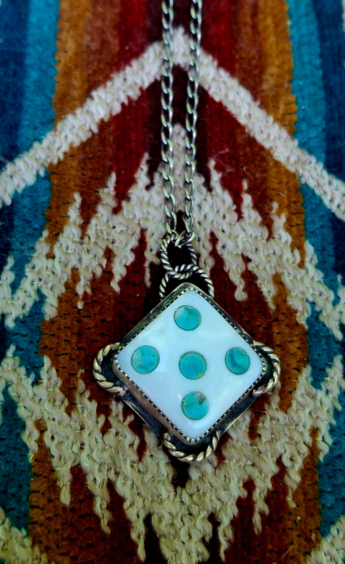 Kingman Dice Necklace - N157