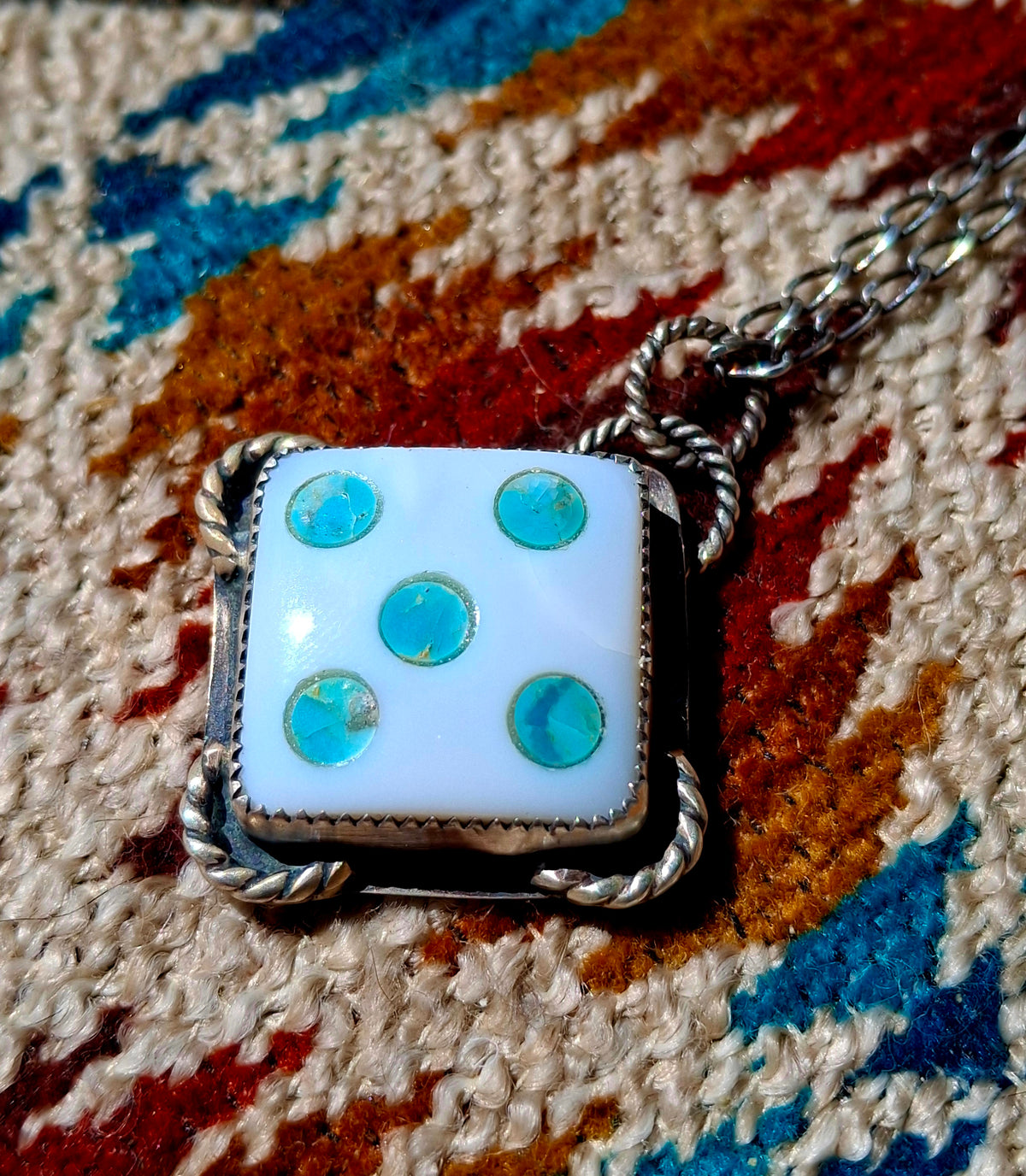 Kingman Dice Necklace - N157