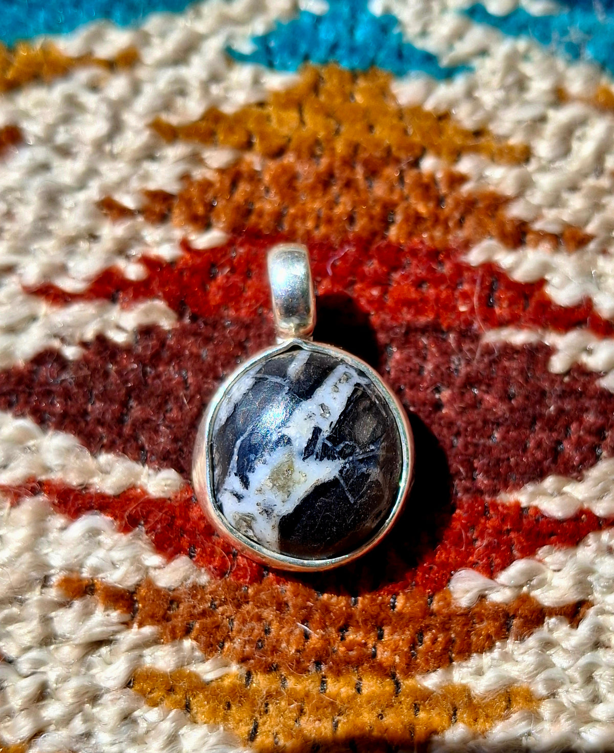 White Buffalo Small Pendant - P57
