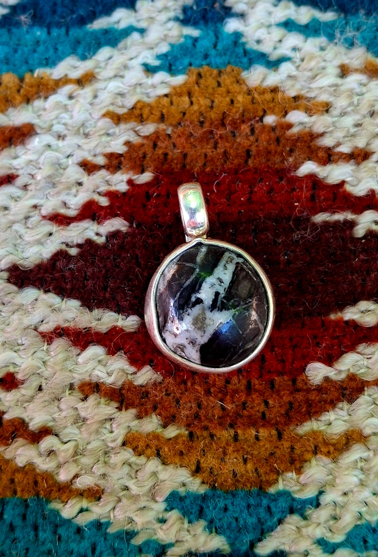 White Buffalo Small Pendant - P57