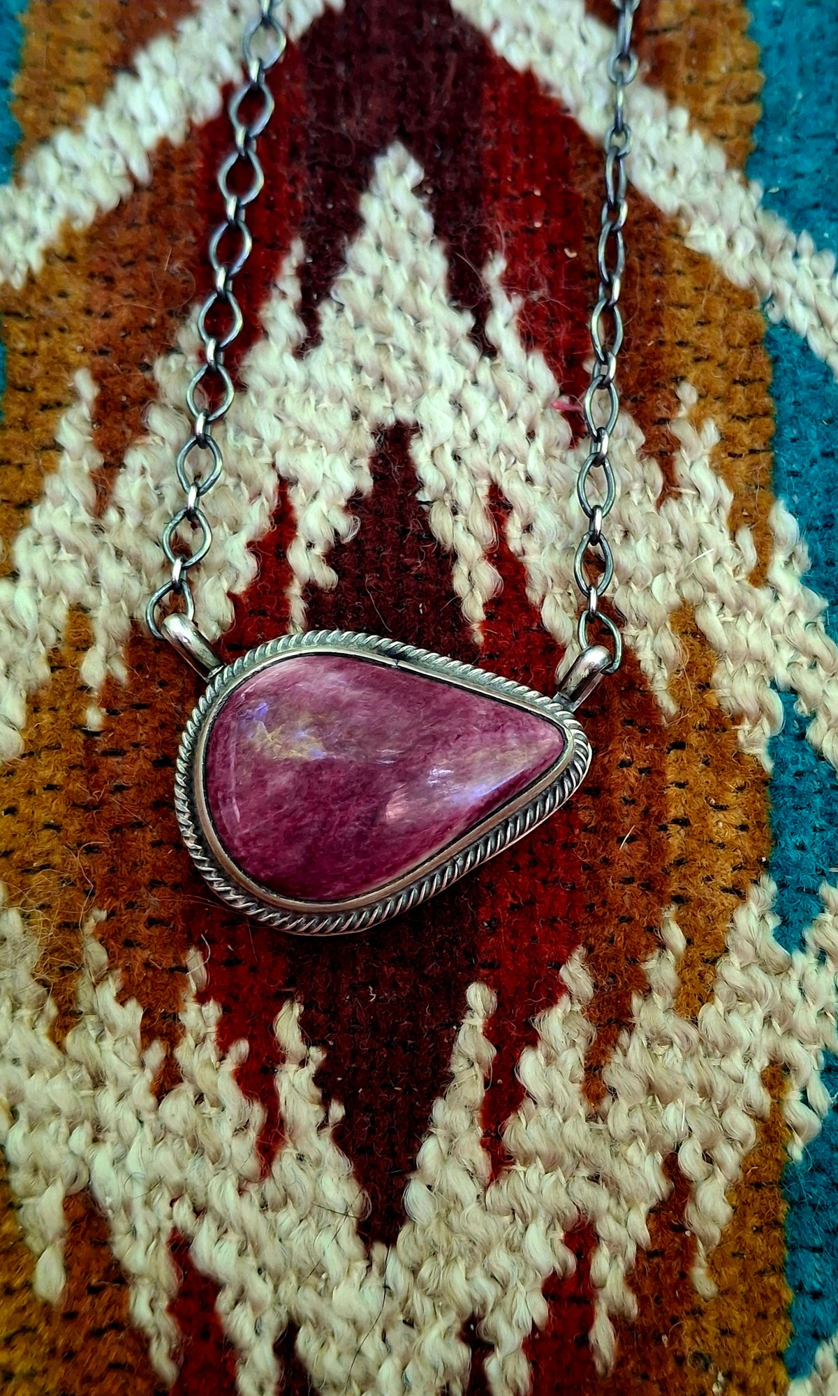 Purple Spiny Necklace - N160
