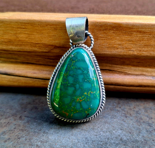Armenian Turquoise Pendant - P46