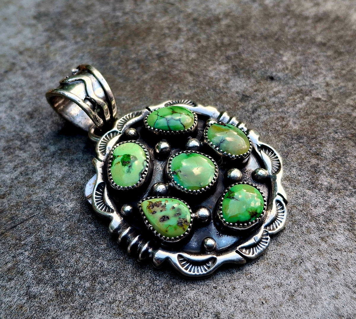 Sonoran Gold Cluster Pendant