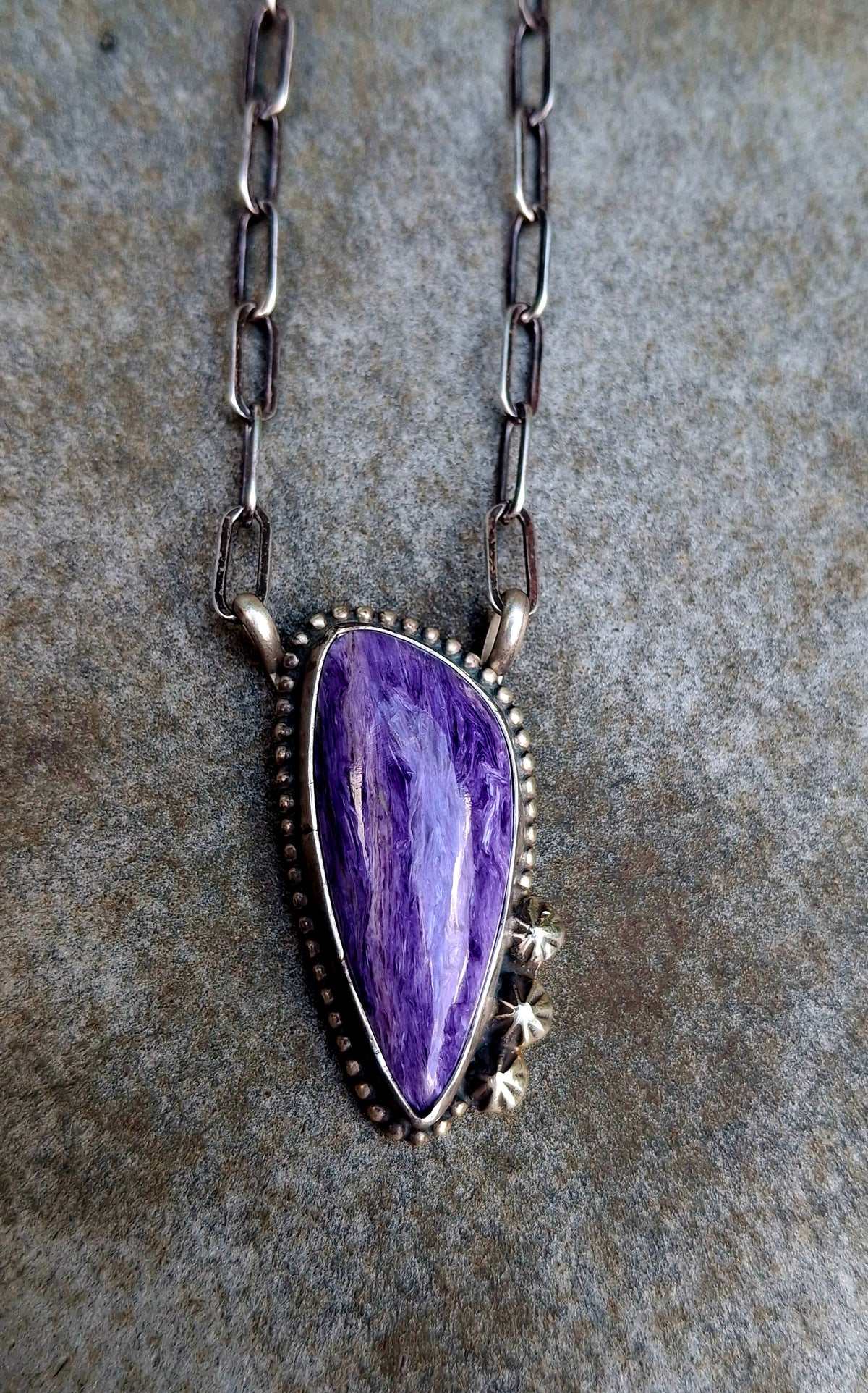 Charoite Necklace - N177