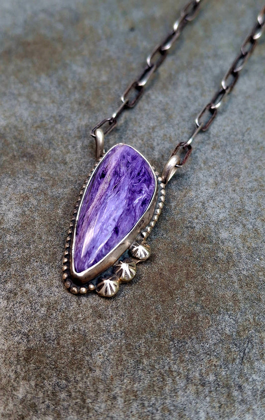 Charoite Necklace - N177