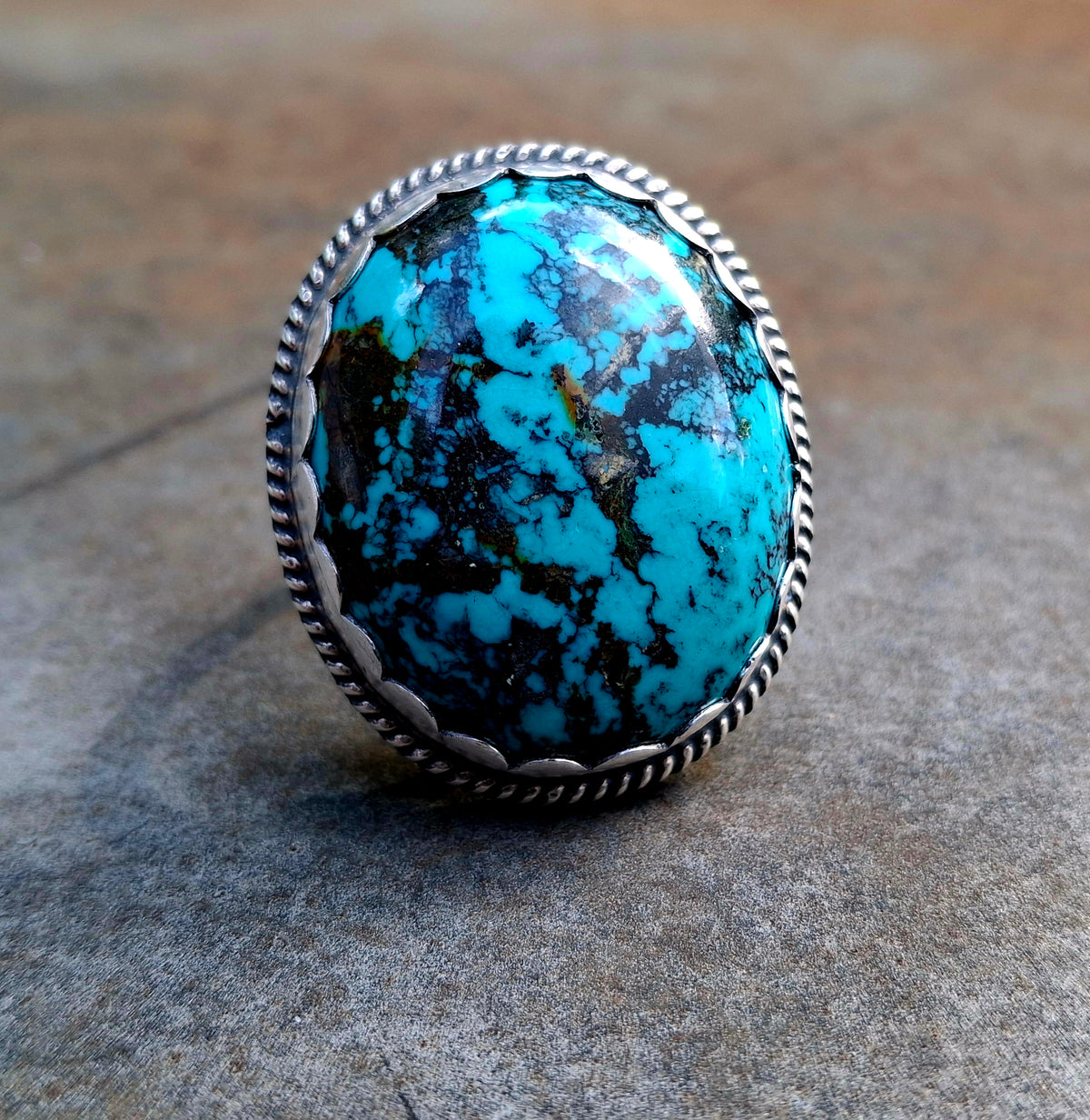 Bamboo Adjustable Ring - R94