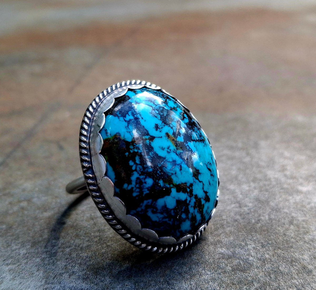 Bamboo Adjustable Ring - R94