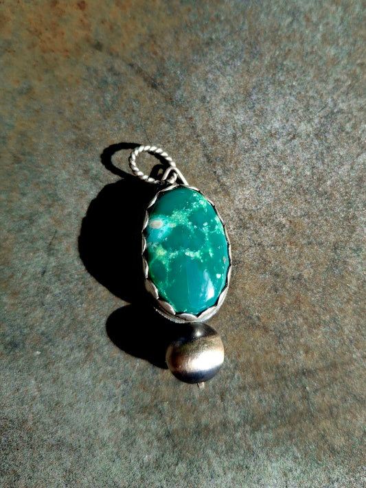 Armenian Turquoise Pendant - P67