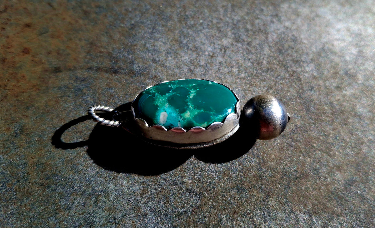 Armenian Turquoise Pendant - P67