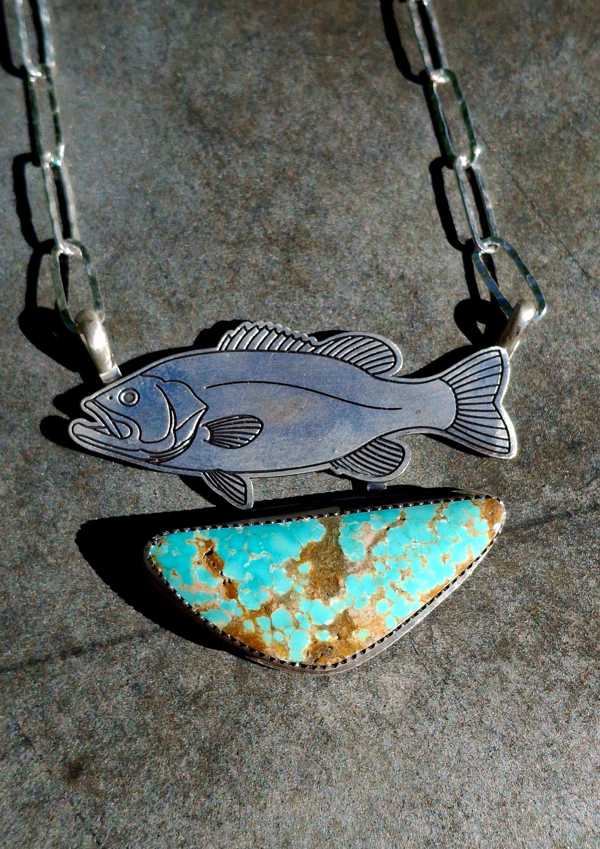 Mine 8 Fish Necklace - N192