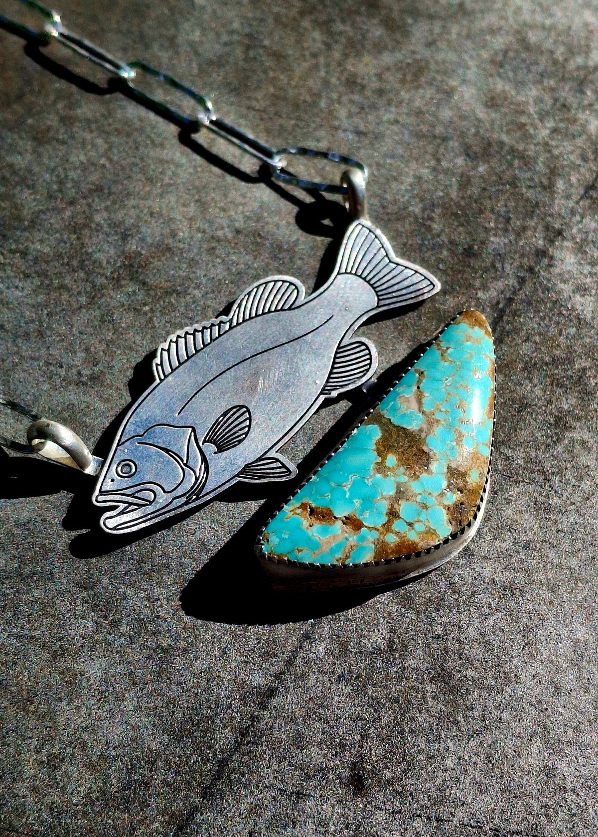 Mine 8 Fish Necklace - N192