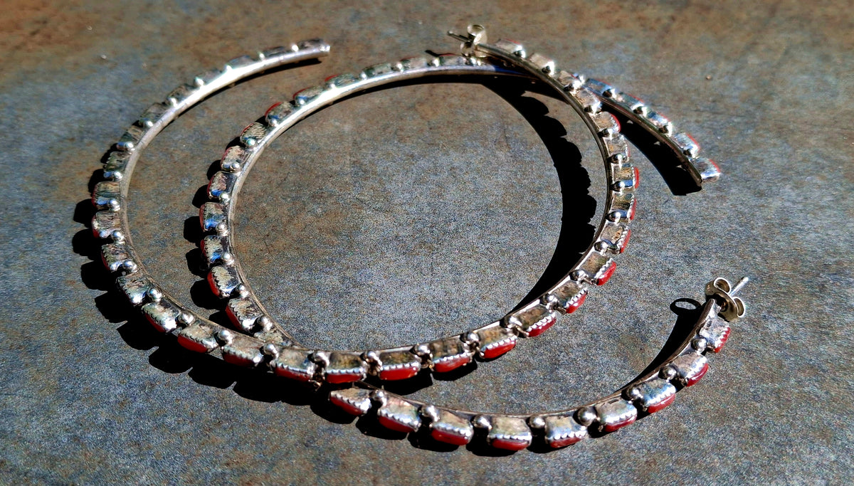 Mega Coral Hoops - E31