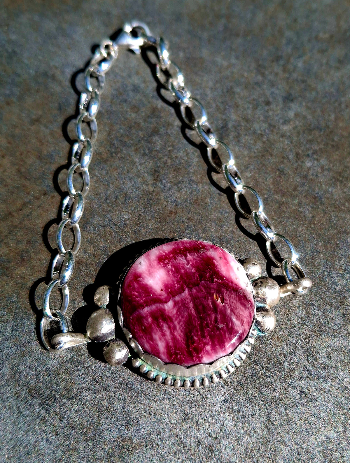 Purple Spiny Bracelet - B42