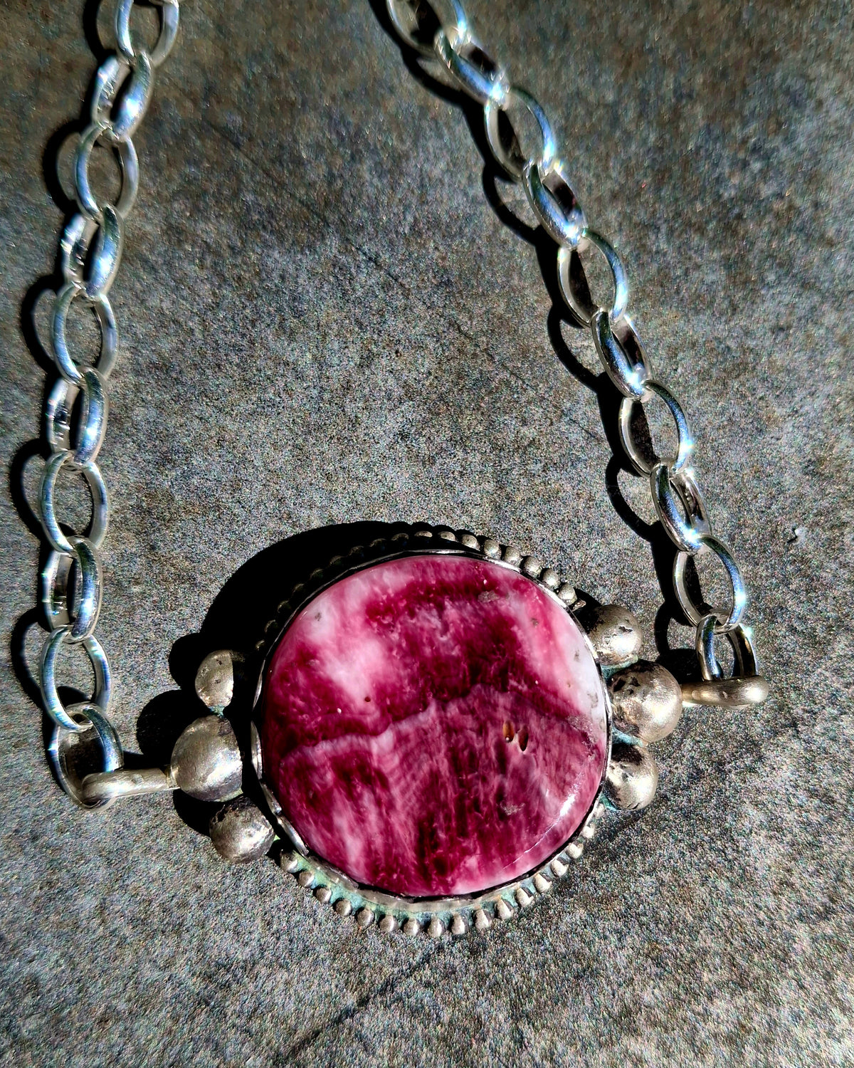 Purple Spiny Bracelet - B42