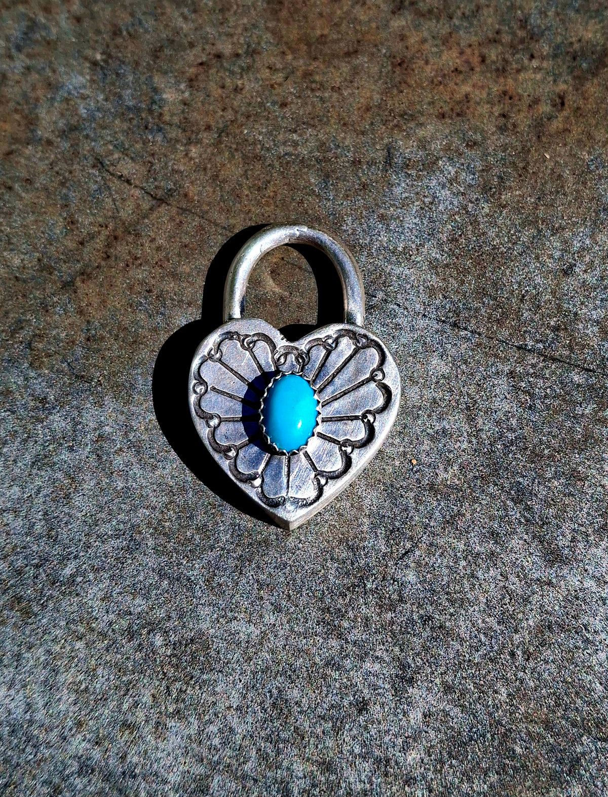 Kingman Lock Pendant - P68