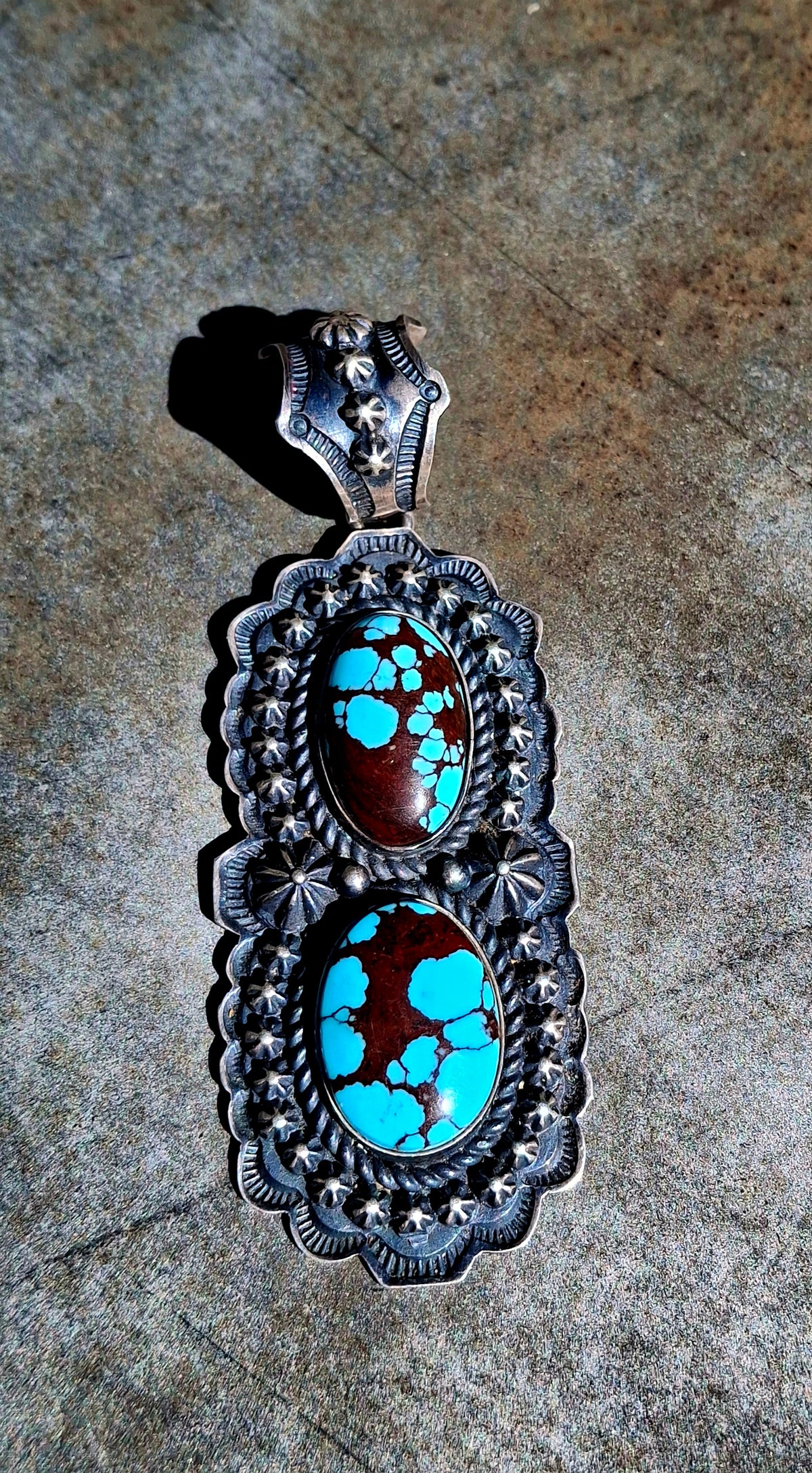 Egyptian Turquoise Pendant - P65
