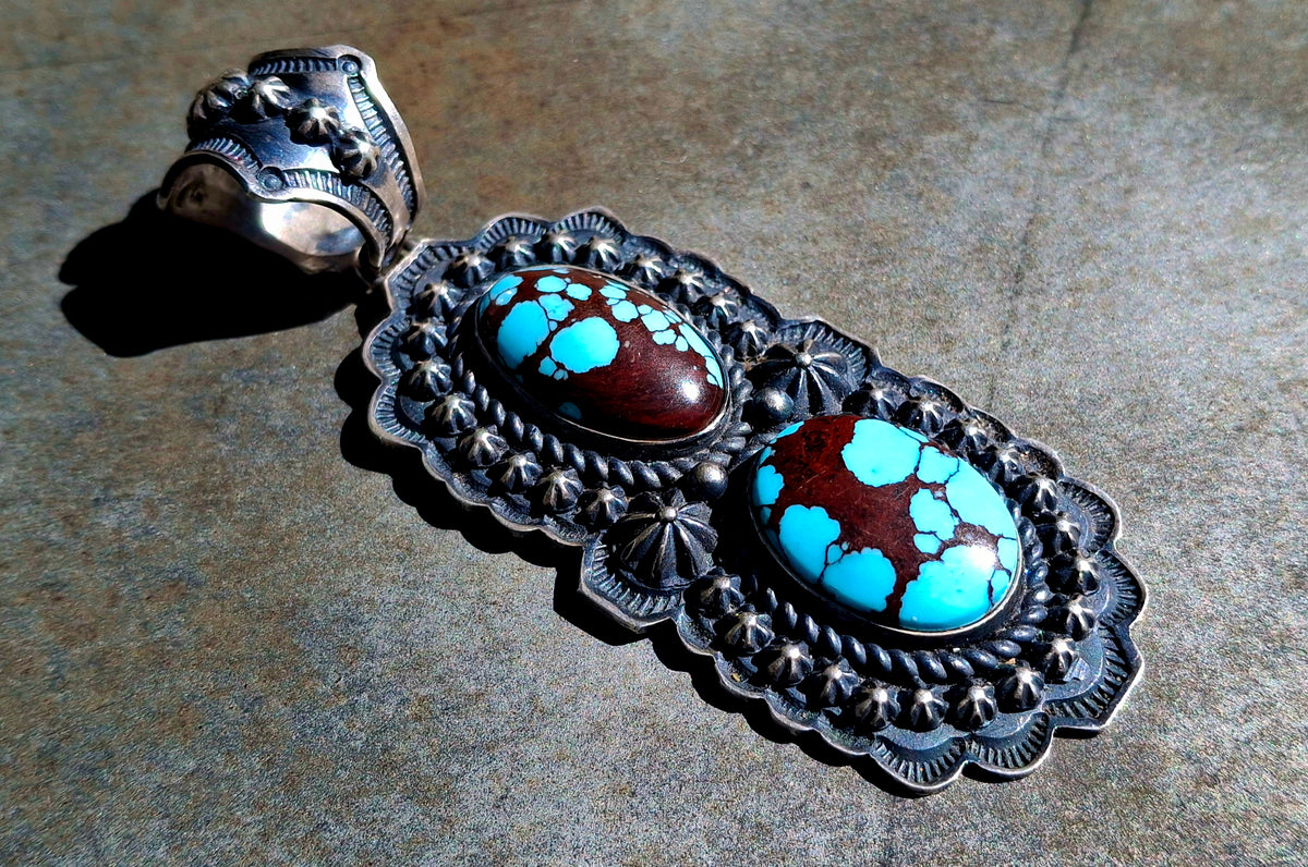 Egyptian Turquoise Pendant - P65