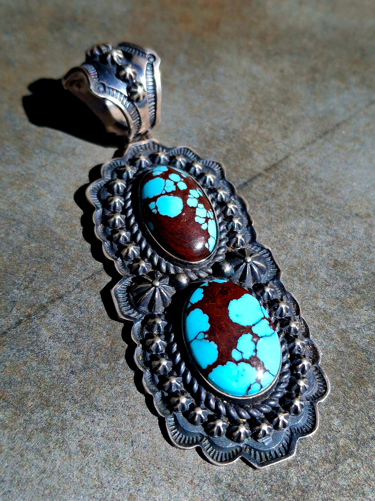 Egyptian Turquoise Pendant - P65