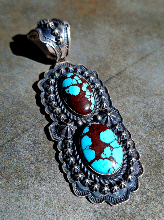 Egyptian Turquoise Pendant - P65
